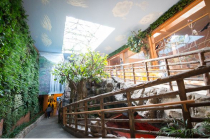 <FRP를 이용해 공사한 서울 어린이 대공원 열대동물관>(자료제공=두리E&C)